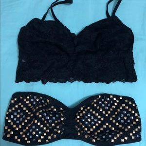 Bralette and bandeau